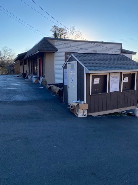 SMSS Clothes House Donation Box